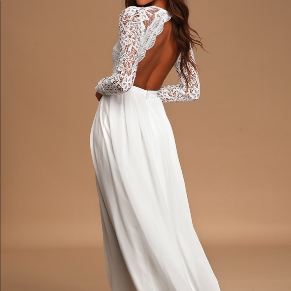 Lulus Dresses & Skirts - Lulus Bridal Maxi